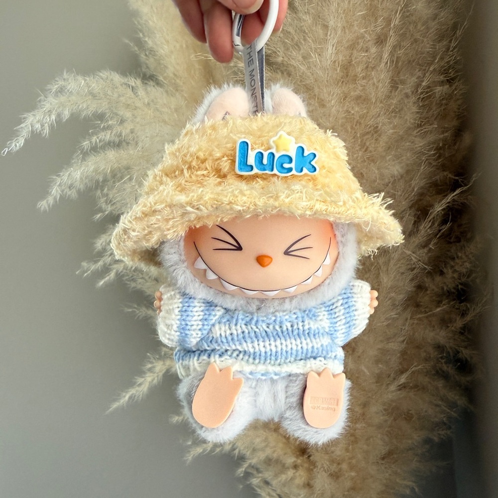 Labubu outfit hat and sweater set